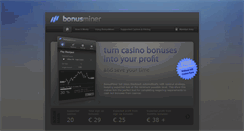 Desktop Screenshot of bonusminer.com
